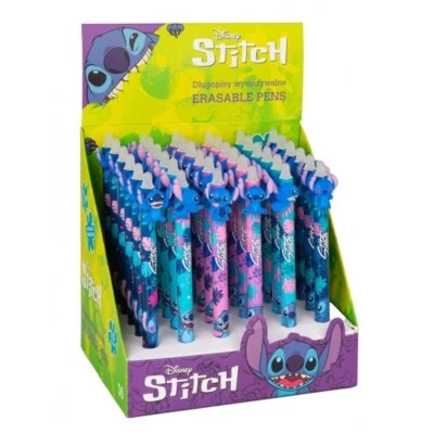 Stylo Effaçable Stitch Disney CoolPack – Encre Bleue Rétractable – Officiel