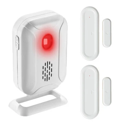 2PK Magnetic Sensors Detector Alarm Door Window Chime Alert for Home Store Shop - Image 1 of 4