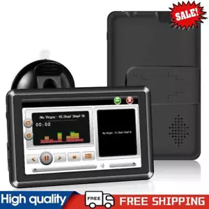 5 Inch 256MB+8G Sat Nav Mini USB TF Car GPS Navigator Car Monitor Speeding Alarm - Picture 1 of 12
