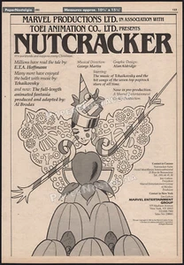 NUTCRACKER - Marvel / TOEI __Orig. 1981 Trade AD / poster__GEORGE MARTIN_Beatles - Picture 1 of 1