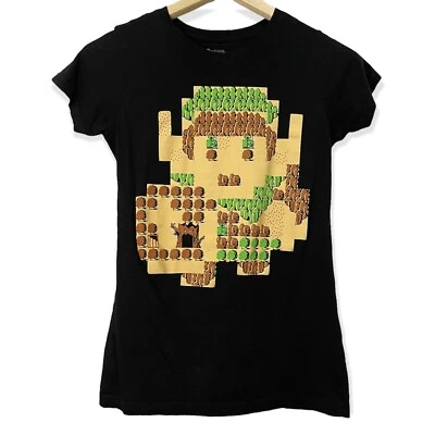 Camiseta Zelda Top Legend of Zelda 8 Bit Mapa Gráfico Mujer Pequeña S Foto 1 de 4