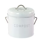 Compost Bucket With Lid Coal Filter With Handle For Scraps Composter