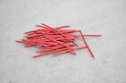 Red Industrial Wire Ll29779 2.5" Inch Length 18 Awg, 600 Volt (Lot Of 150)