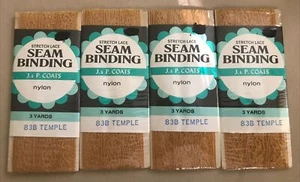 Stretch Spitze Naht Bindung 83B Bügel Nylon J&P Mäntel New Old Stock Menge 4 - Bild 1 von 3