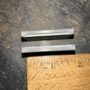 Print Block “ 2 Ornamental Borders “ Thin Lead Blocks. Columns Pillars - Picture 1 of 9