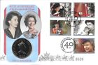 Alderney 1992 £2 coin first day cover, 40th Anniversary Accession To The Throne