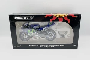 *RARE* Minichamps 1/12 Valentino Rossi Yamaha YZR-M1 Sepang Winter Test 2016 - Picture 1 of 12