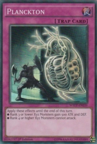 Planckton - WSUP-EN039 - Super Rare - 1st Edition - Heavily Played - Image 1 of 1