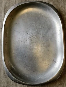 Vintage 1984  Large Nambe Classics Platter W168 Metal Alloy 15 X 11 - Picture 1 of 7
