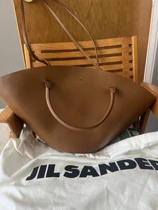 Jil Sander sombrero bag medium - tan - Picture 1 of 9