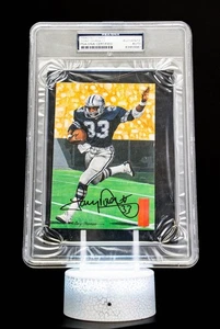 Tony Dorsett 1994 H.O.F. Cards Hall of Fame Signature Series Auto / PSA - Picture 1 of 7