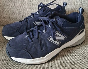 Herren New Balance 608v5 Navy Wildleder Laufschuhe MX608UN5 UK10 - Bild 1 von 15