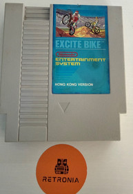 Excite Bike Nintendo Nes Game Cart 5 Screw Hong Kong Version NTSC getestet