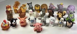 25 Fisher Price Little People Tier Zoo Figuren alle verschieden Koala Katze - Bild 1 von 23