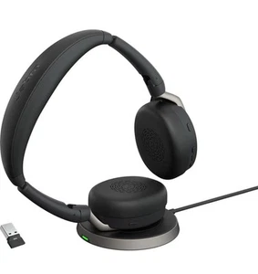 Jabra Evolve2 65 Flex MS Stereo Ohraufliegende Kopfhörer - USB-A mit Ladestation - Bild 1 von 2