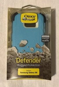 OtterBox DEFENDER Case With Holster for Samsung Galaxy S6 - Teal Aqua (77-51159) - Picture 1 of 1