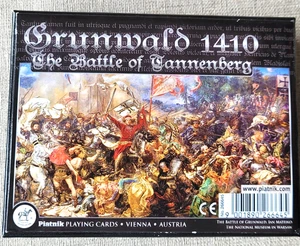 Grunwald 1410, Batalla de Tannenber Cartas Doble Baraja 54 Completo Piatnik - Imagen 1 de 12