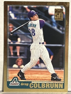 2001 Topps Baseball gold parallel /2001 complete your set 600-700 you pick - Image 1 of 2