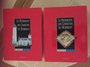 Le patrimoine des communes du Morbihan-Flohic-2 volume set. 1996. French - Picture 1 of 2