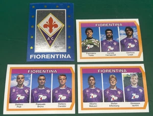 SET DI 4 FIGURINE CALCIATORI CALCIOFLASH 94 1993-94 TEAM FIORENTINA NUOVE - Picture 1 of 1
