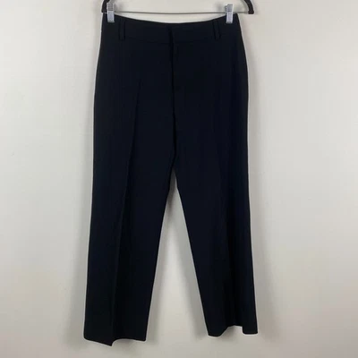 Pantalones de vestir de lana Max Mara talla 8 carrera academia fin de semana pierna recta elásticos Foto 1 de 4