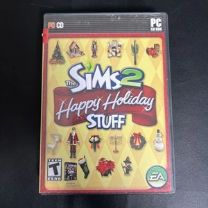 The Sims 2: Happy Holiday Stuff Pack (PC CD, 2006) - Imagen 1 de 5