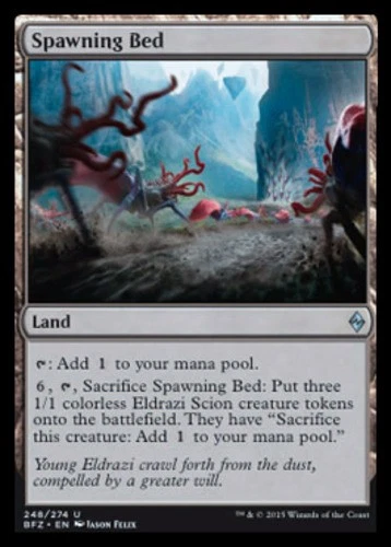 x1 Spawning Bed - Battle for Zendikar - NM - MTG - Image 1 of 1