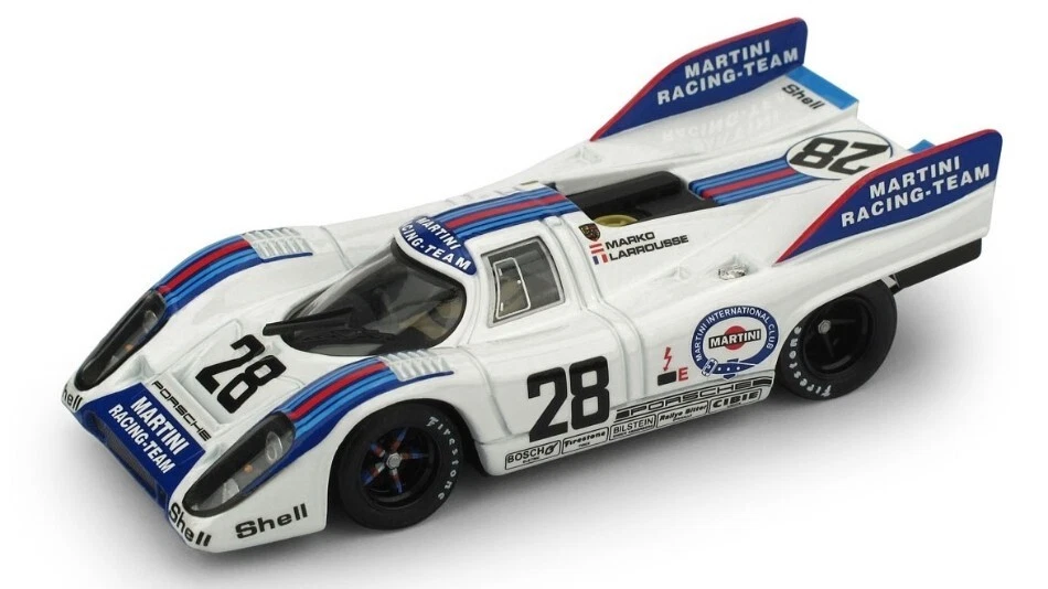PORSCHE 917K N.28 MARTINI 1000 Km AUSTRIA 1971 MARKO-LARROUSSE 1:43 - Immagine 1 di 1