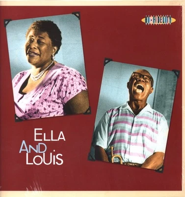 Ella Fitzgerald and Louis Armstrong Ella and Louis LP vinyl UK Not Now Music - Image 1 of 4