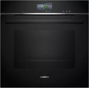 Siemens HS736G3B1 schwarz iQ700 Einbau-Dampfbackofen 60 x60 cm Schwarz Edelstahl - Bild 1 von 1