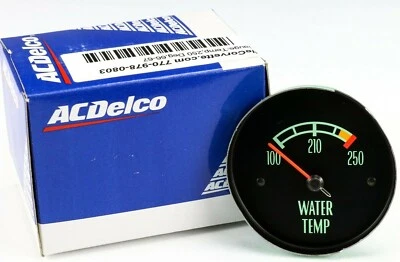 1966 - 1967 Corvette Water Temperature Gauge 250 Degree Temp GM #6402594 C2 NEW - Image 1 of 4