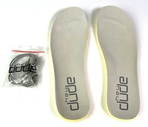 "Plantillas y cordones de cojín Hey Dude para zapatos de mujer de 10,5""" - Imagen 1 de 5