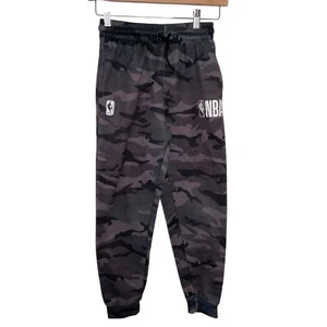 NBA Camo Sweatpants Drawstring & Pockets Boys Sizes M 10-12 Basketball Active - Picture 1 of 11