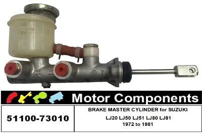 CILINDRO MAESTRO DE FRENO LJ20 LJ50 LJ51 LJ80 LJ81 Foto 1 de 4