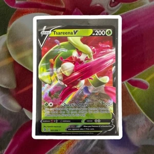 Tsareena V - 021/264 - Ultra Rare - Fusion Strike - NM/M - Pokemon Card - Picture 1 of 2