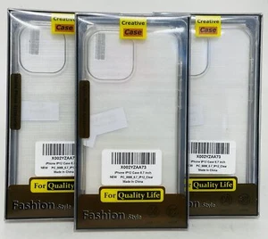 iPhone 12 - 6.7 Inch Clear Phone Case (3-pack) - Picture 1 of 1