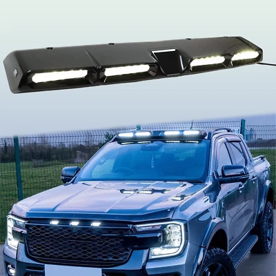适用于福特 Ranger T9 2023 24 25 顶灯屋顶灯条带 Led DRL 灯条 — 第 1/4 张图片