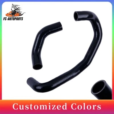 Черный силиконовый шланг радиатора 2006-10 Chrysler 300/Dodge зарядное устройство SRT8 Magnum 6,1 л - Изображение 1 из 4