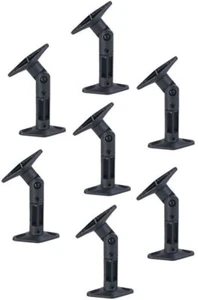 7 PACK UNIVERSAL CEILING WALL SATELLITE SPEAKER MOUNT BRACKETS HOME THEATER BOSE - Picture 1 of 2