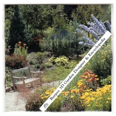 Burpee 3D Garden Designer & Encyclopedia CD-ROM for Windows - NEW CD in SLEEVE - Image 1 of 4
