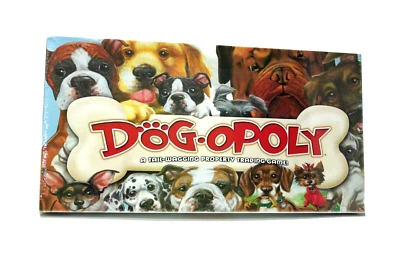 Monopoly Dog Edition Board Game Hasbro Family Pet Lover Collectible Complete New - Image 1 of 4
