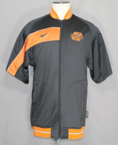 Nike Team Oklahoma State Cowboys Warm Up Full Zip Jacket Men's Size Medium Cover