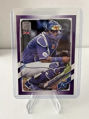 Topps Salvador Perez UK Edition Purple Parallel 🟪 #219 /50 - Image 1 of 2