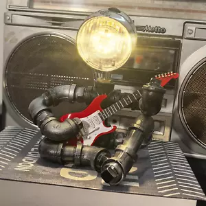 Music Guitar Table Lamp Cool Gifts for Music Lovers Guitar Gifts for Men Unique - Picture 1 of 7
