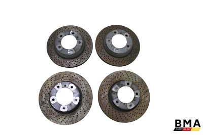 Porsche 981 718 Cayman Boxster Front Rear Brake Disc Rotor Set 2013 - 2023 OEM - Image 1 of 4