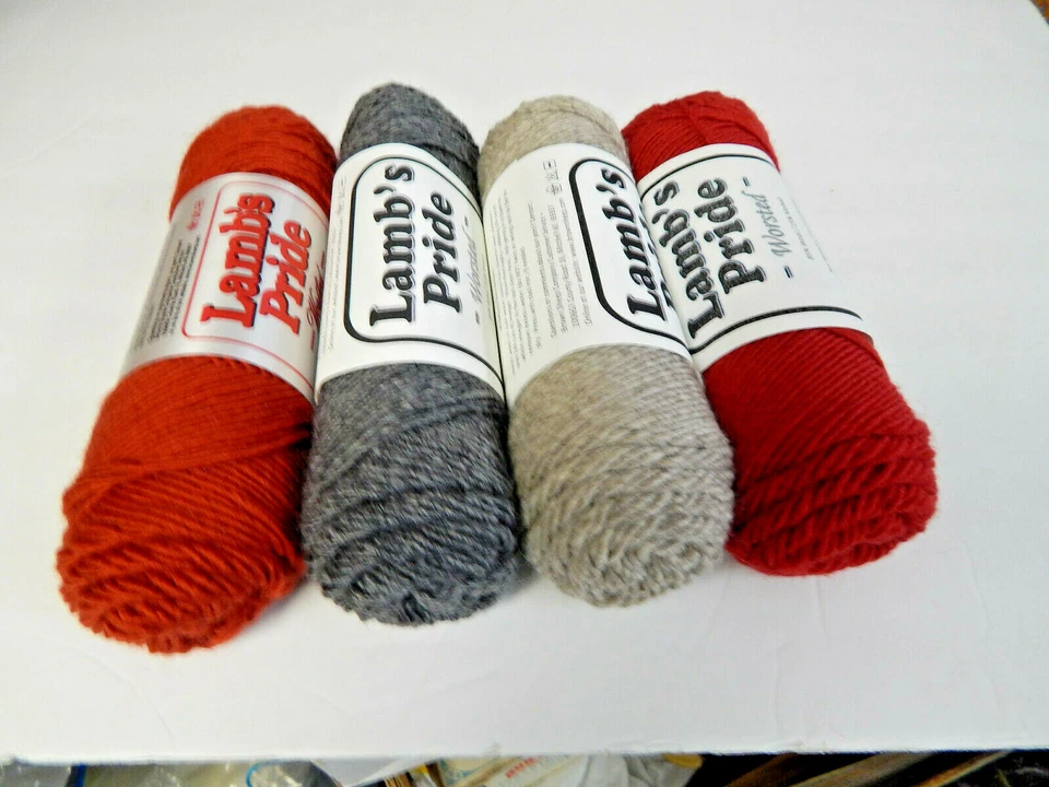 Brown Sheep Lamb's Pride Worsted Wool yarn 4 Colors - Image 1 of 1