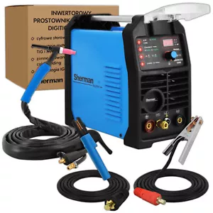 Sherman DIGIWIG 212 COLD TIG welding machine TIG 200amp IGBT MMA - Picture 1 of 9
