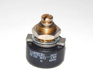 CONTELEC PD 210-2K7/J Potentiometer 2k Ohm SWISS - Picture 1 of 3