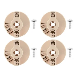 4Pcs Temperature Control Knob Replacement Robertshaw Thermostat 1751-012 Knob - Picture 1 of 6