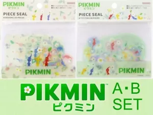 Nintendo Pikmin Flockensiegel Aufkleber 8 Designs 30 Stück mit Etui A B 2 SET Japan - Bild 1 von 9